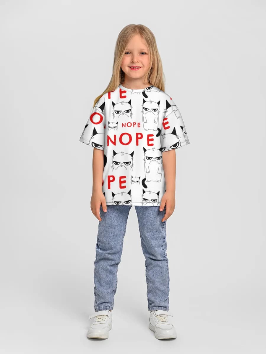 Children's T-shirt. Oversized