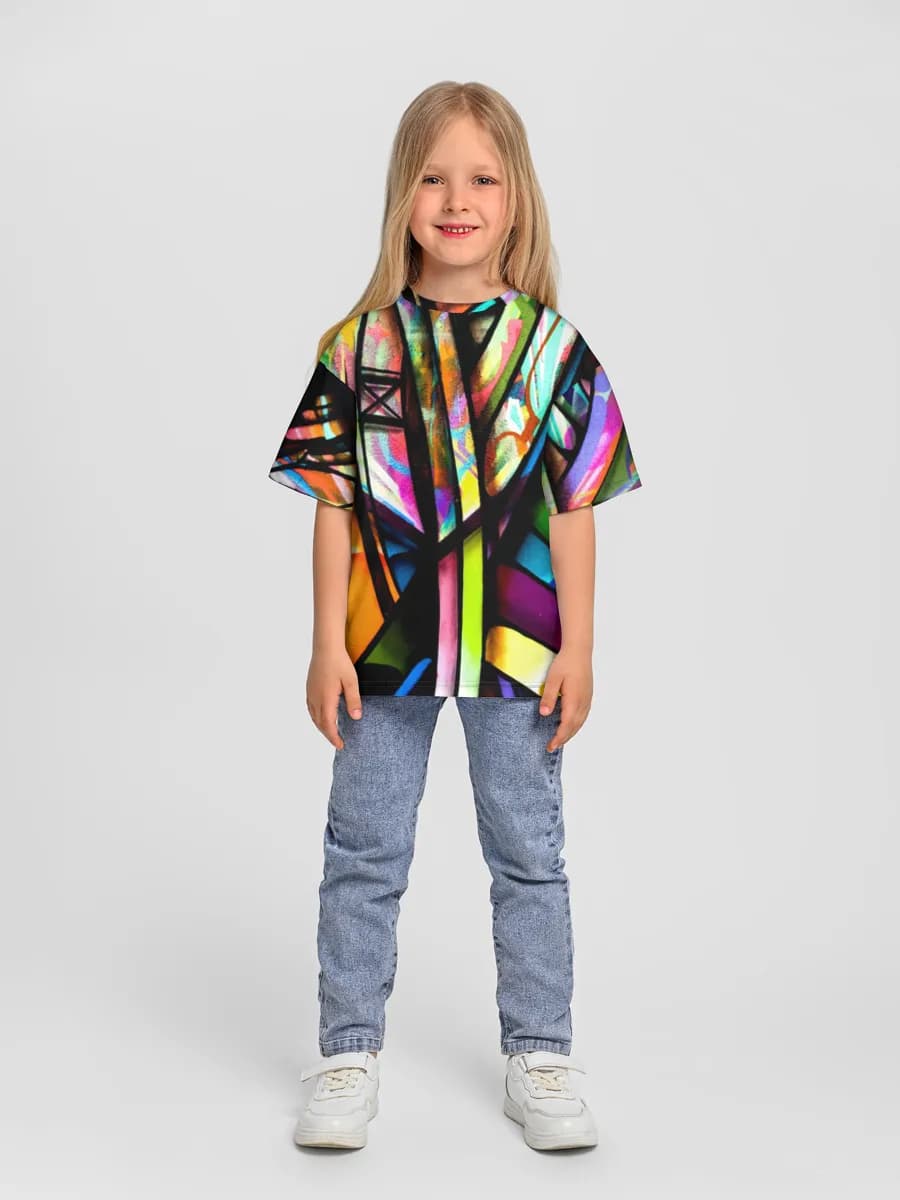 Children's T-shirt. Oversized
