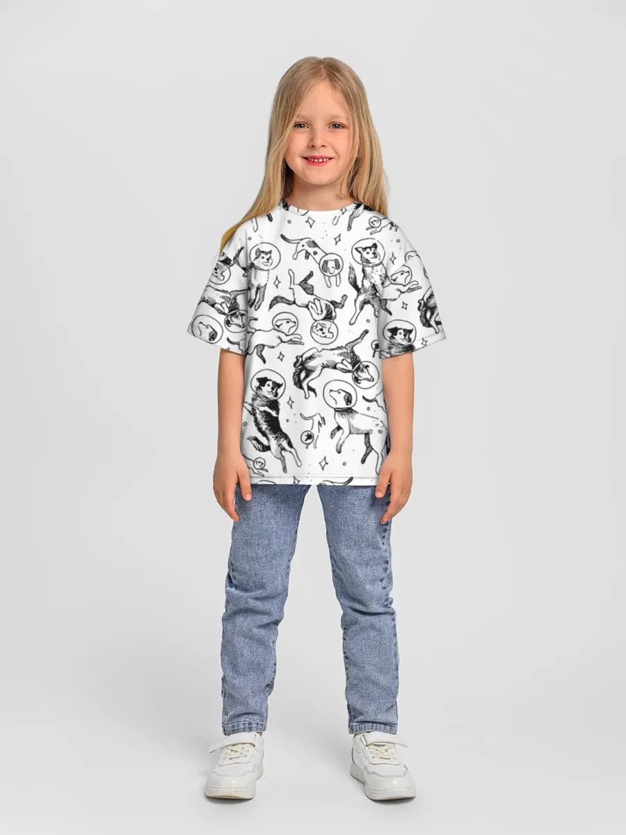 Children's T-shirt. Oversized