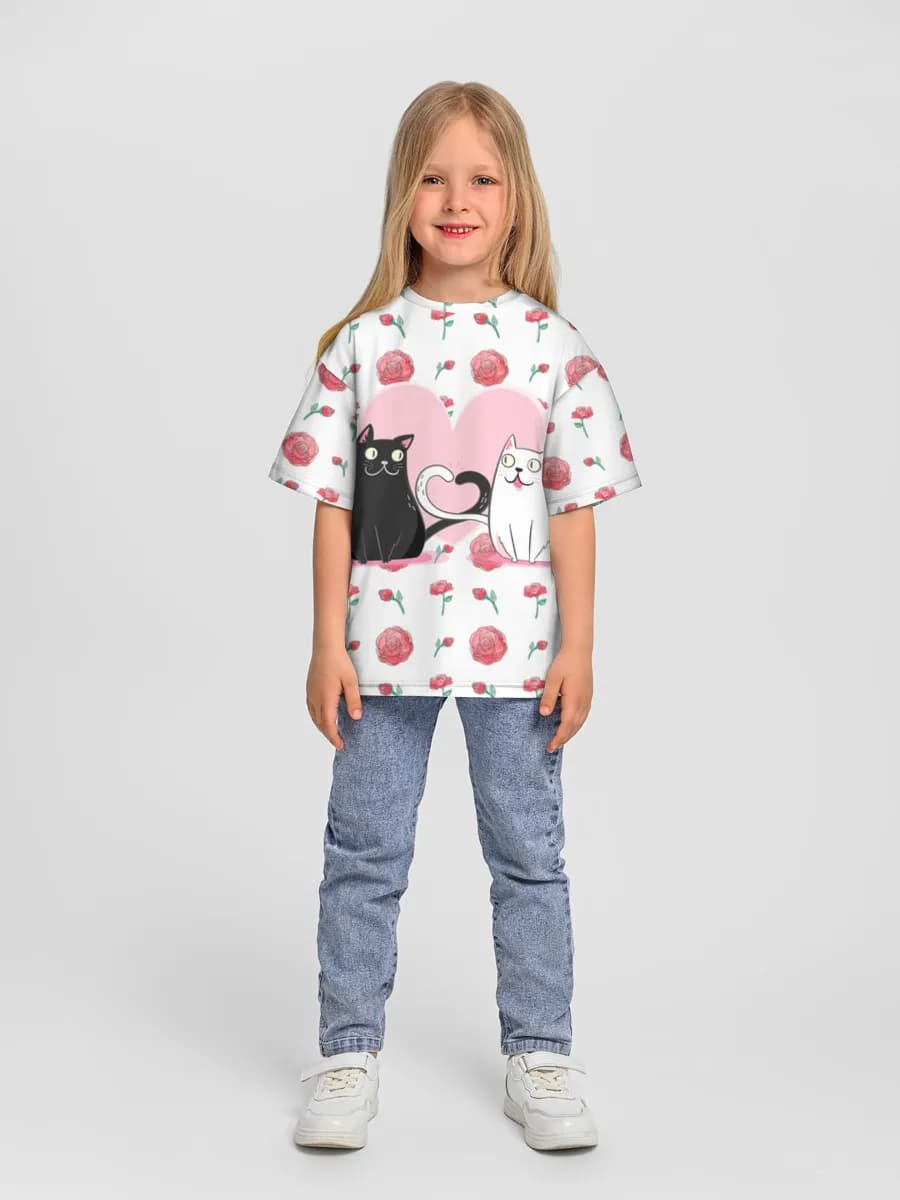 Children's T-shirt. Oversized