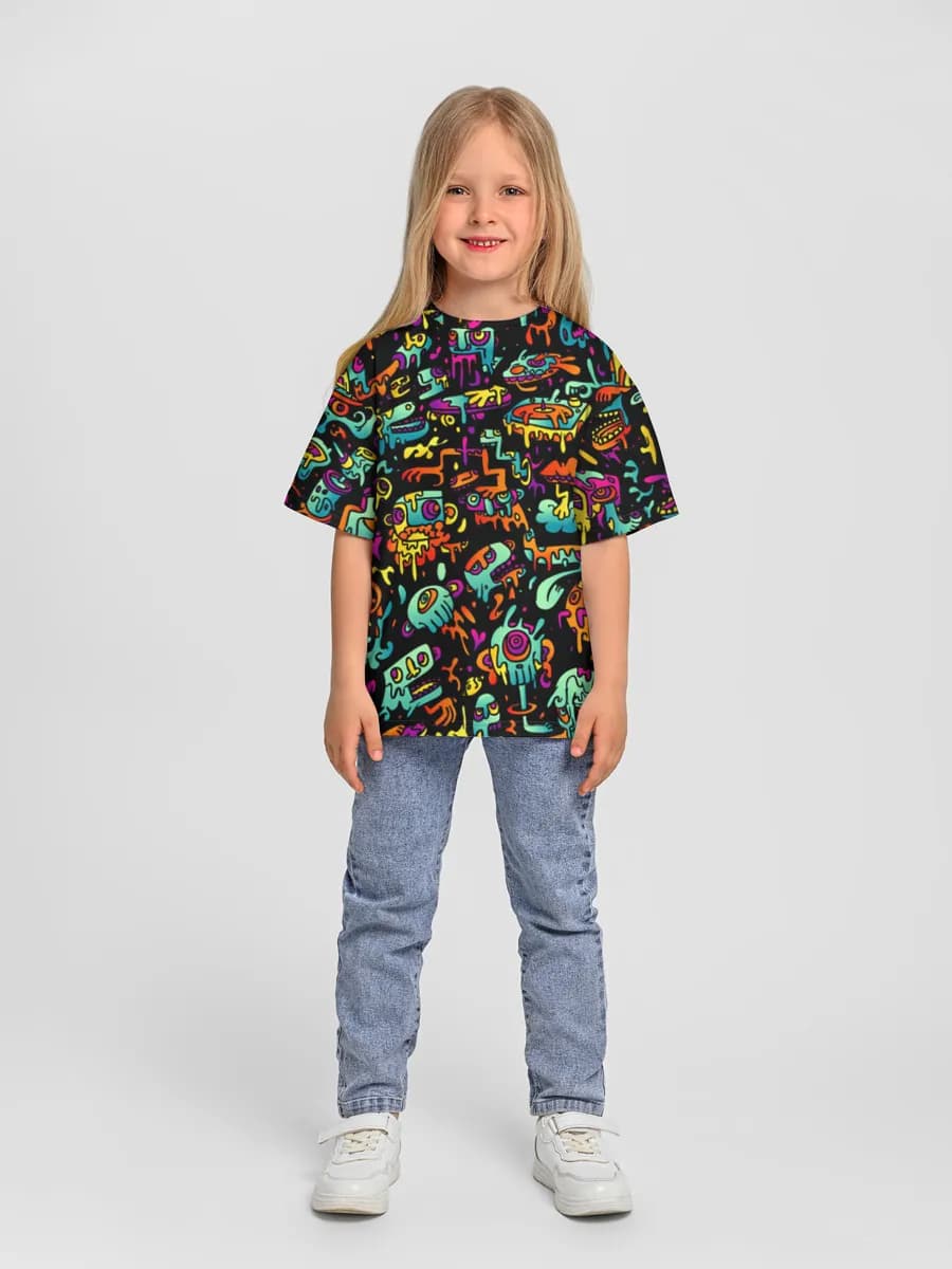 Children's T-shirt. Oversized
