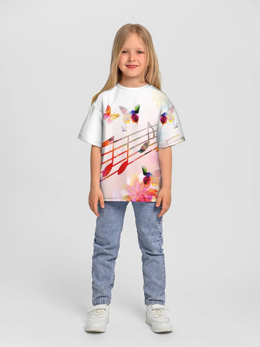 Children's T-shirt. Oversized