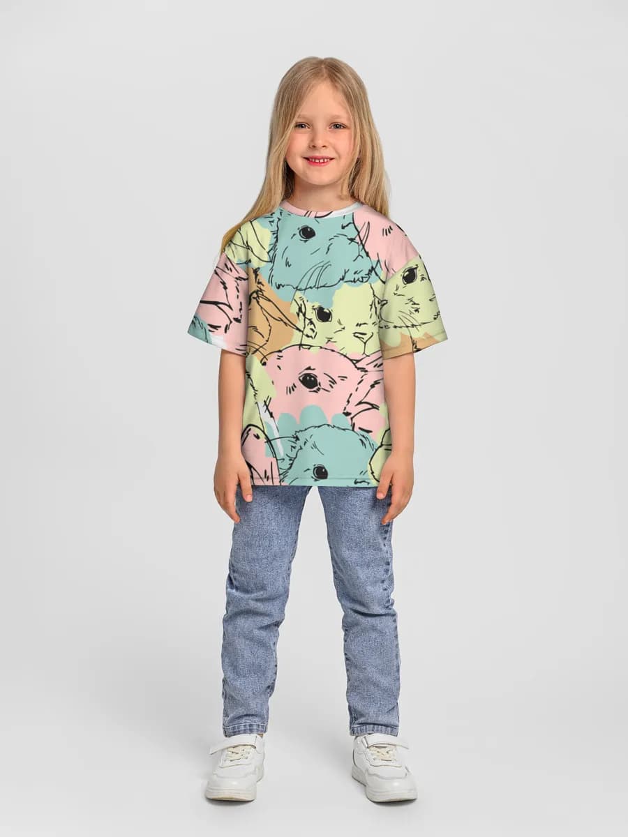 Children's T-shirt. Oversized