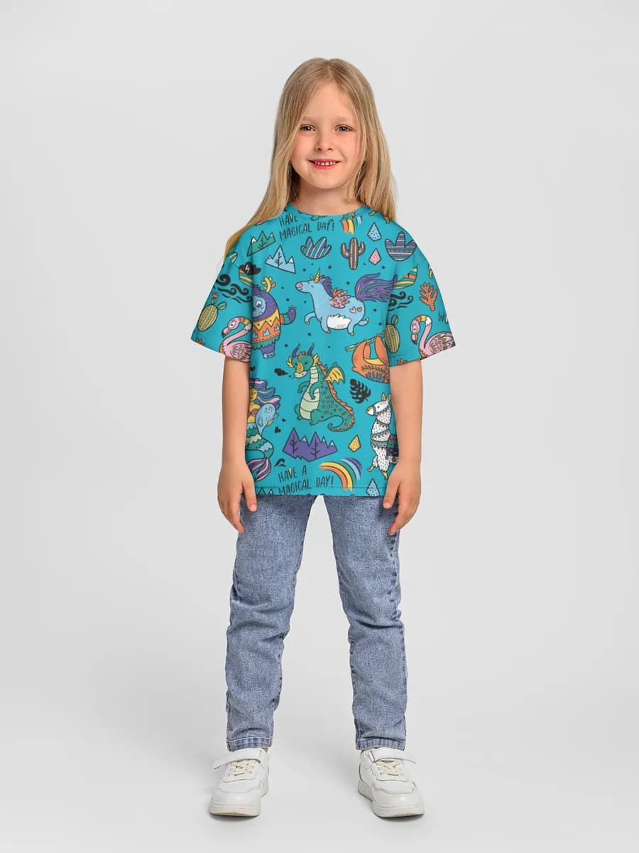 Children's T-shirt. Oversized