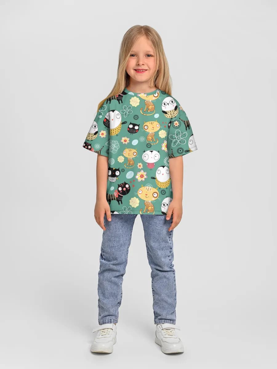 Children's T-shirt. Oversized