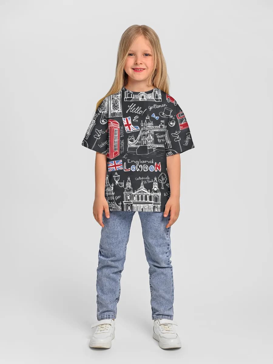 Children's T-shirt. Oversized