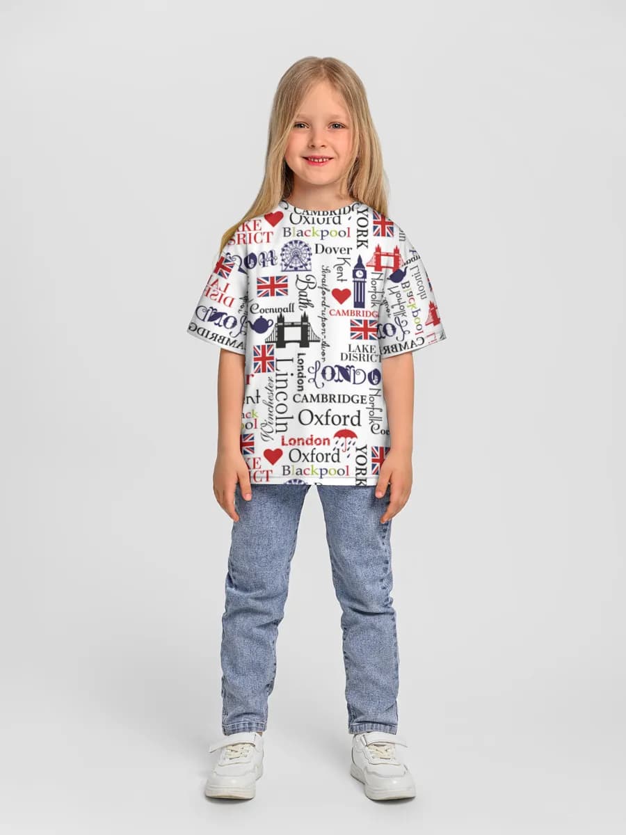 Children's T-shirt. Oversized