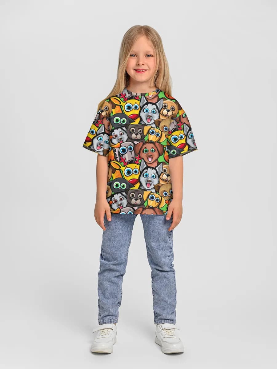 Children's T-shirt. Oversized