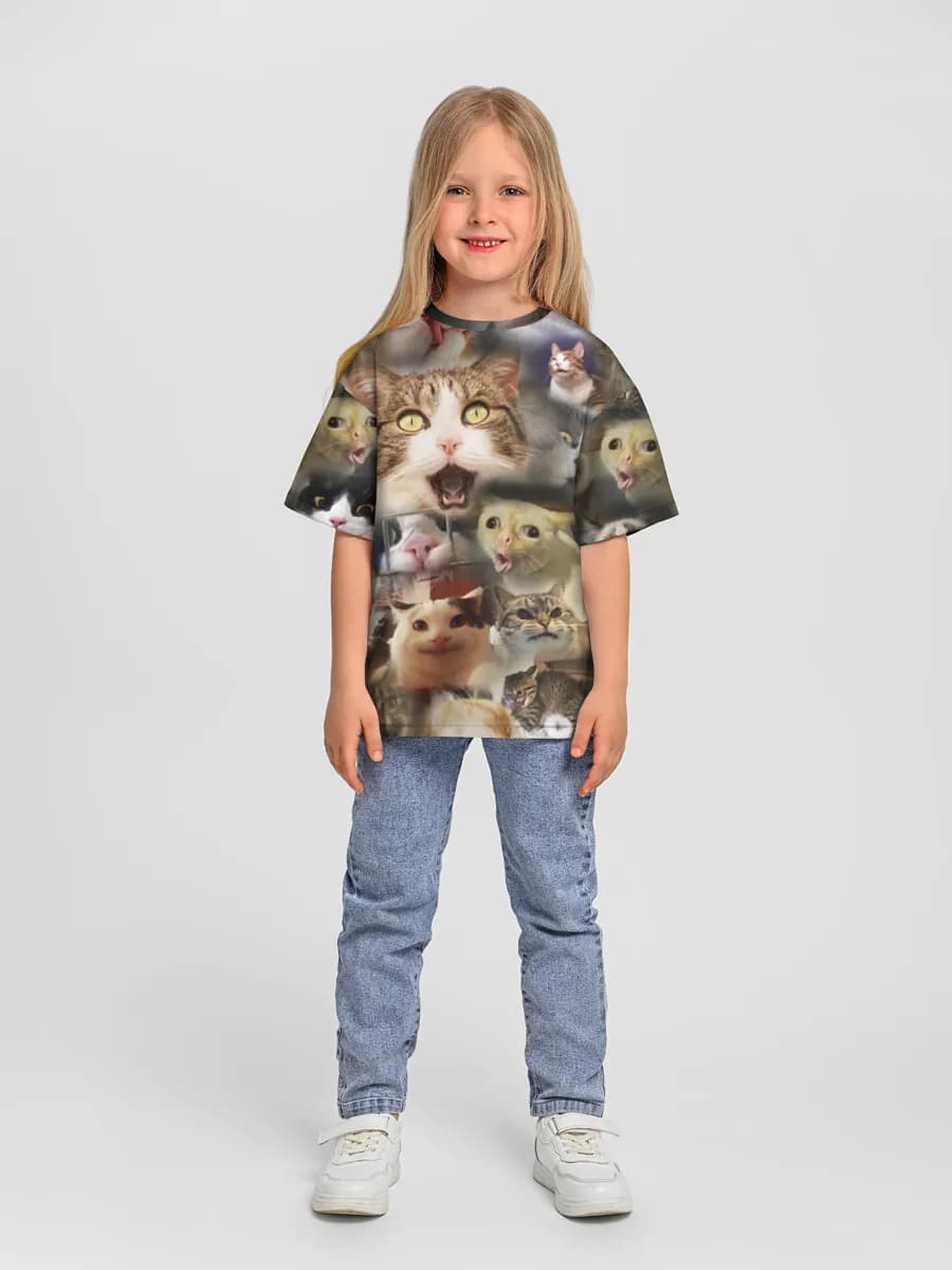 Children's T-shirt. Oversized