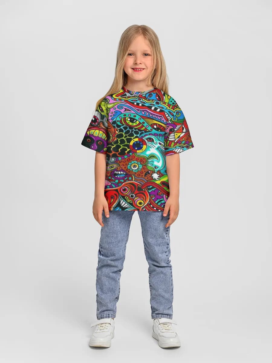 Children's T-shirt. Oversized