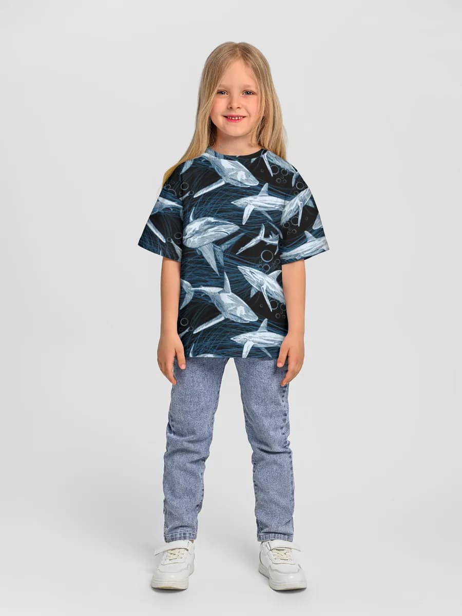 Children's T-shirt. Oversized