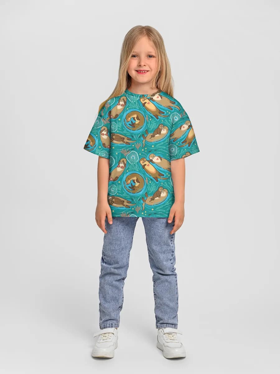 Children's T-shirt. Oversized