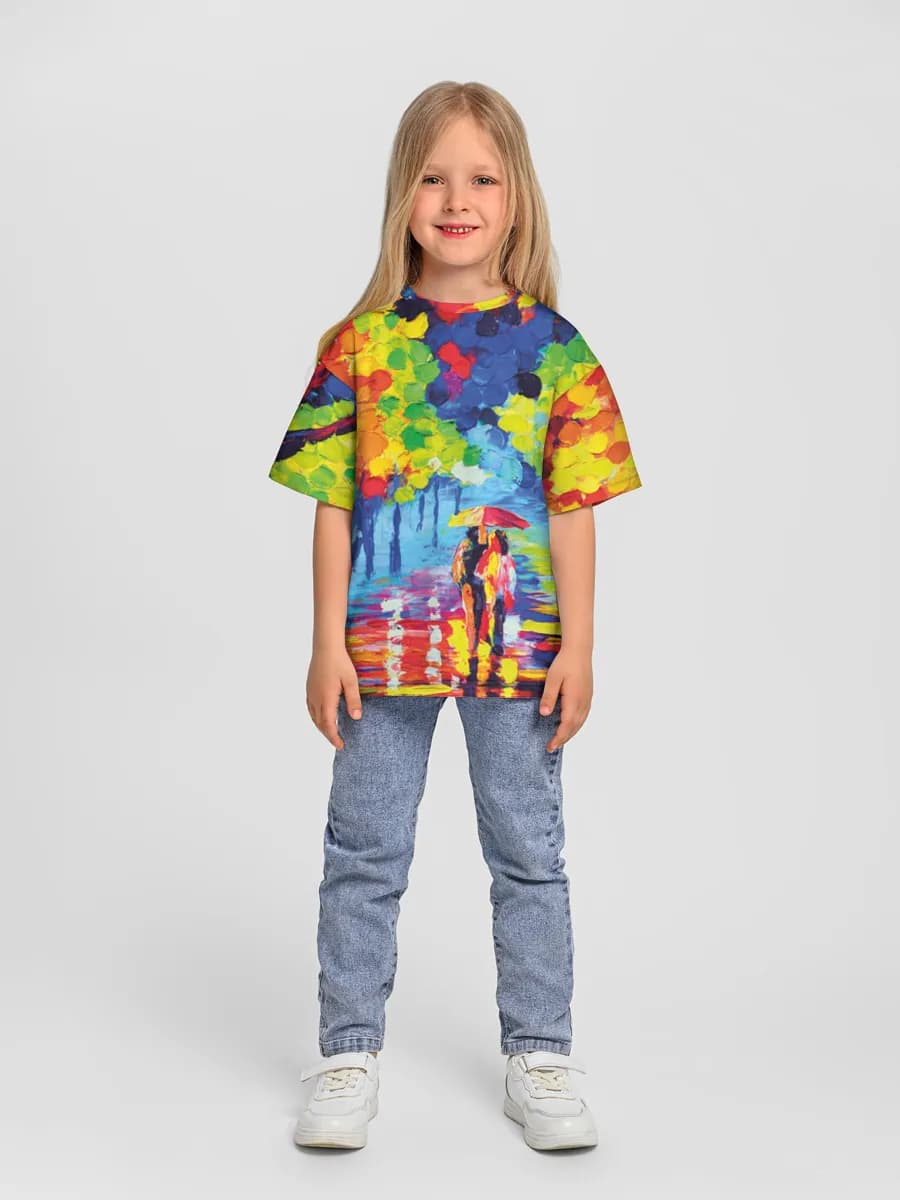 Children's T-shirt. Oversized