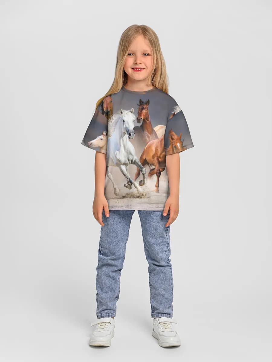 Wild Horses Running