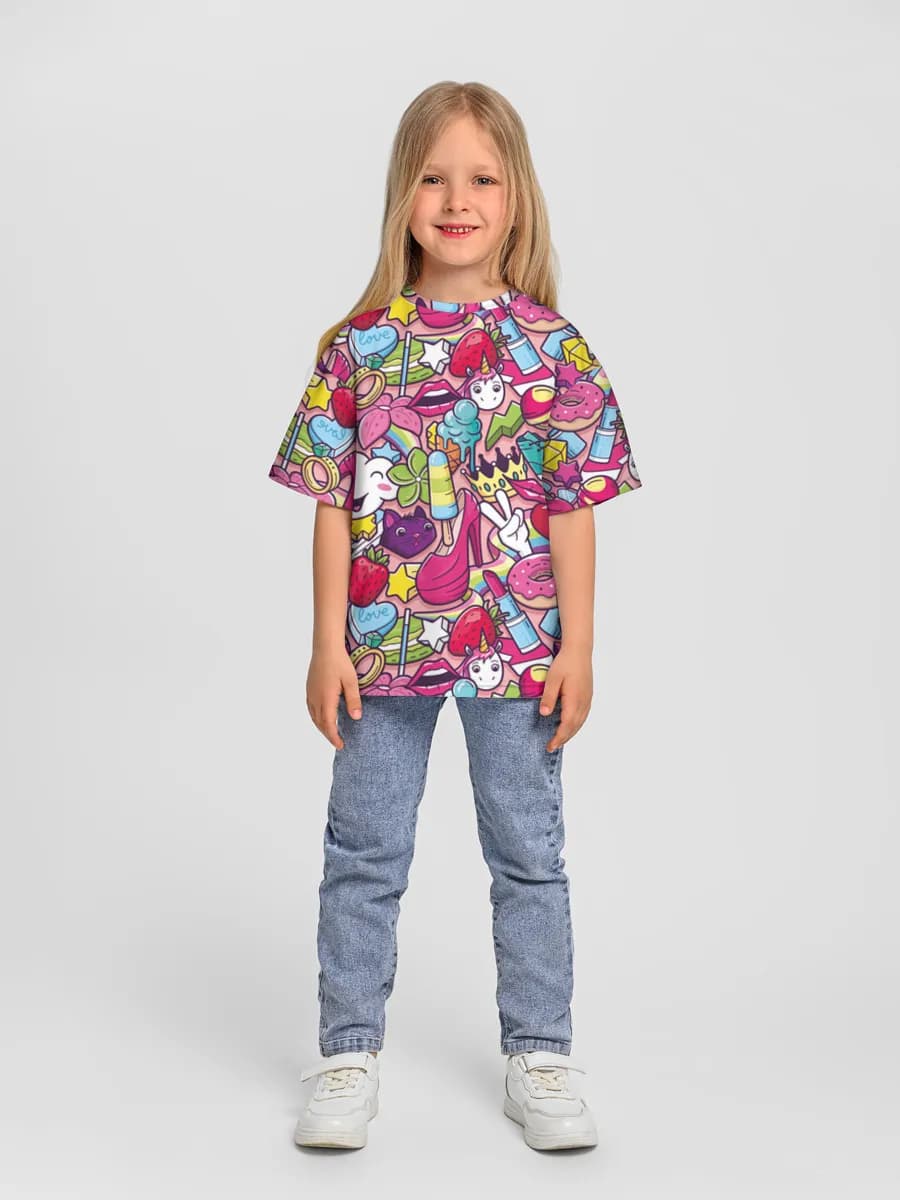 Children's T-shirt. Oversized