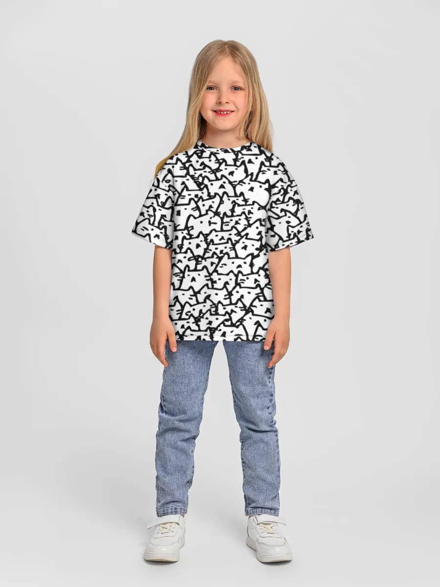 Children's T-shirt. Oversized