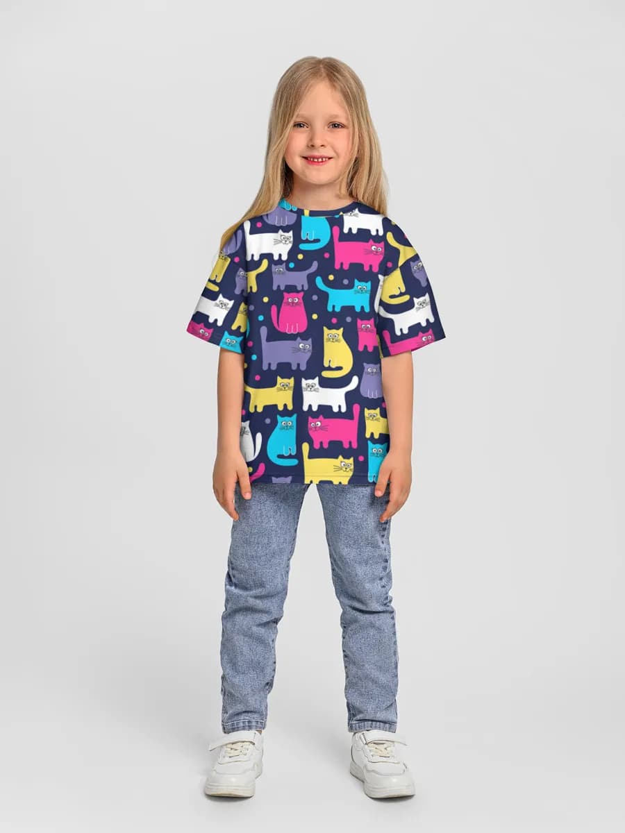 Children's T-shirt. Oversized