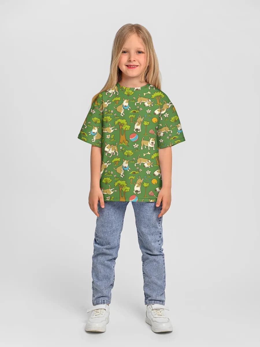 Children's T-shirt. Oversized