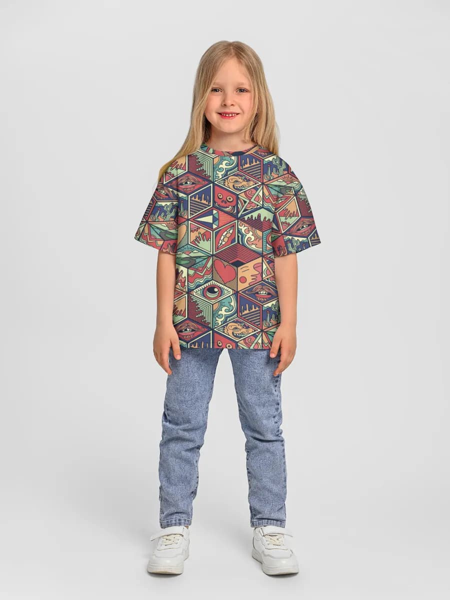 Children's T-shirt. Oversized