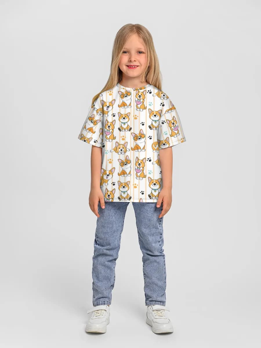 Children's T-shirt. Oversized