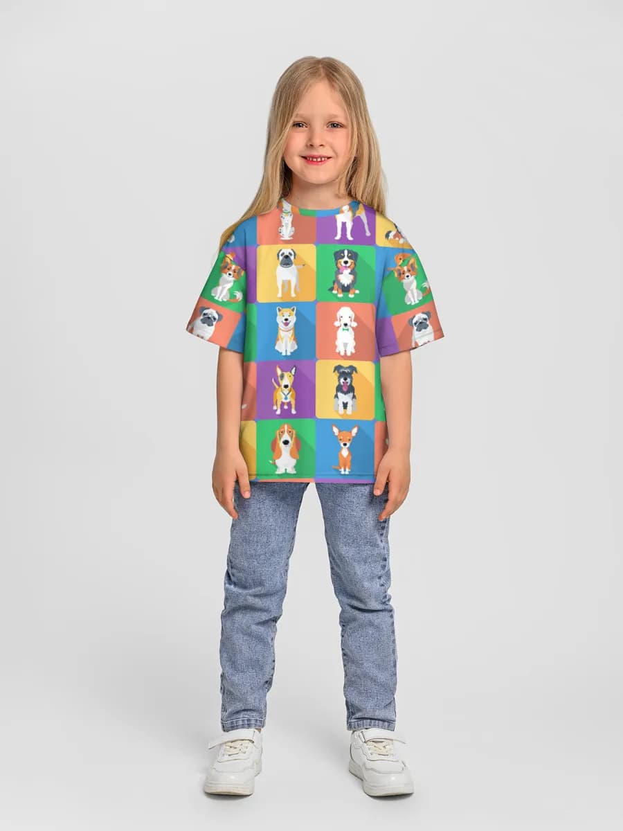 Children's T-shirt. Oversized