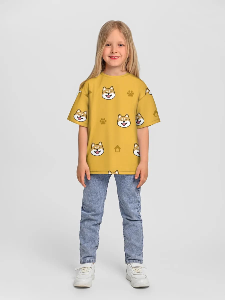 Children's T-shirt. Oversized