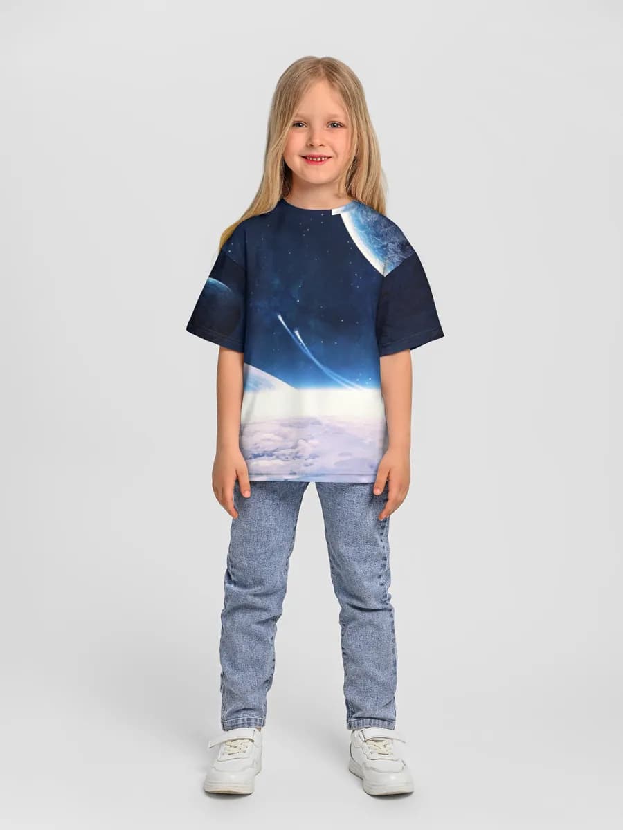 Children's T-shirt. Oversized