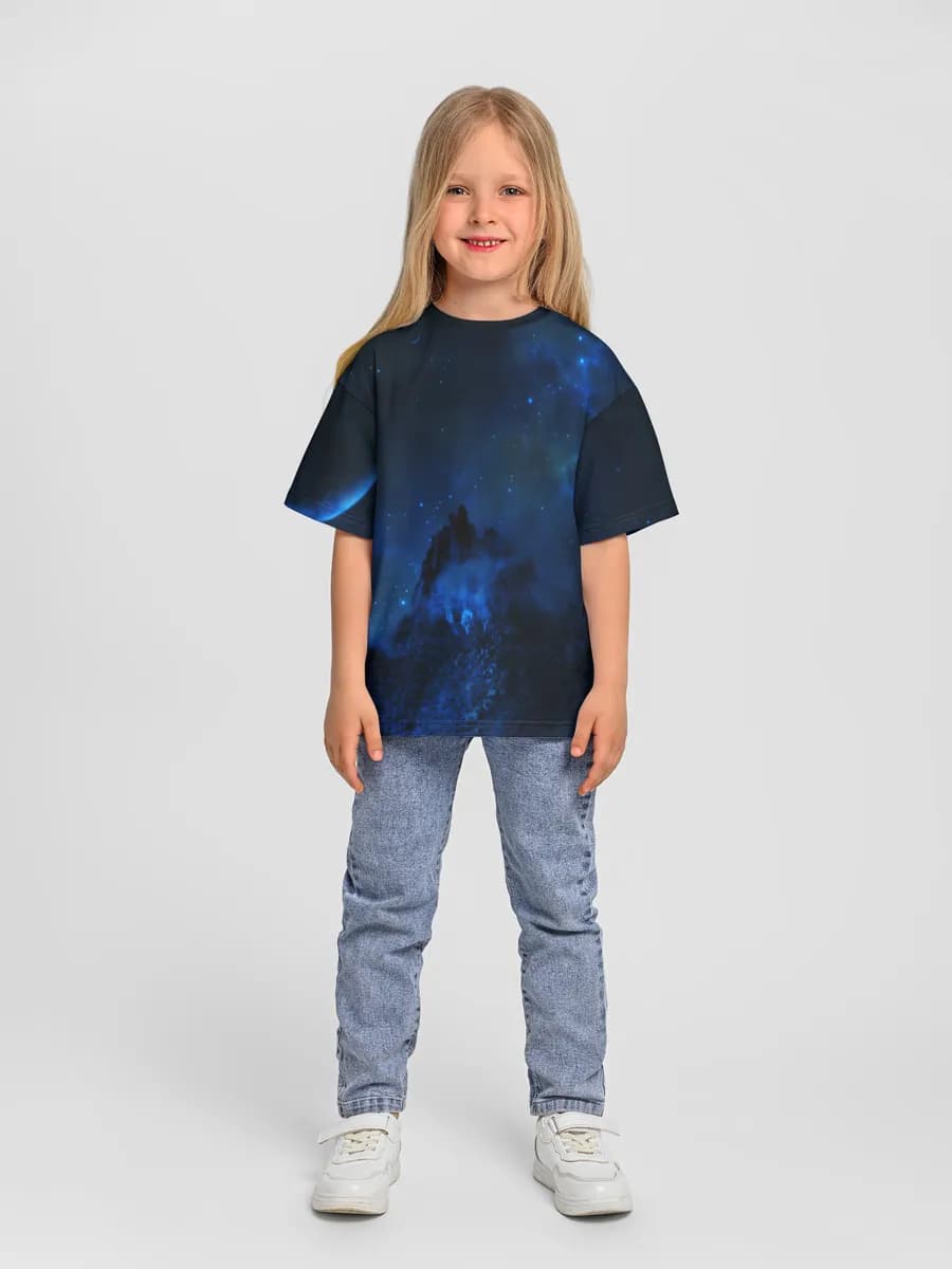 Children's T-shirt. Oversized