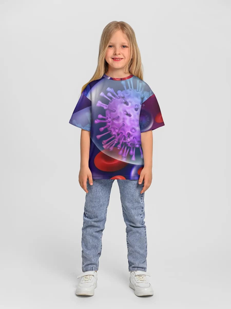 Children's T-shirt. Oversized