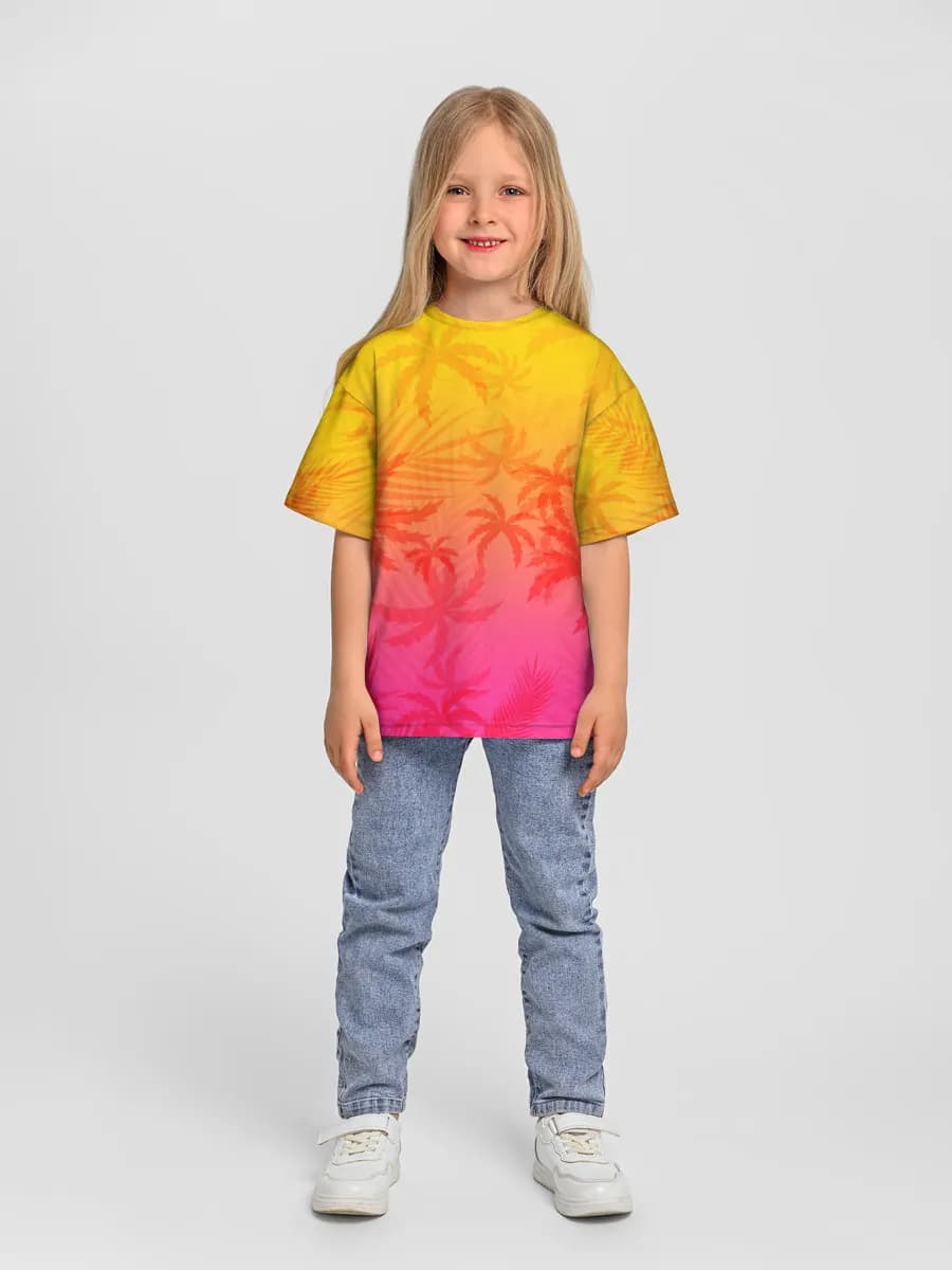 Children's T-shirt. Oversized