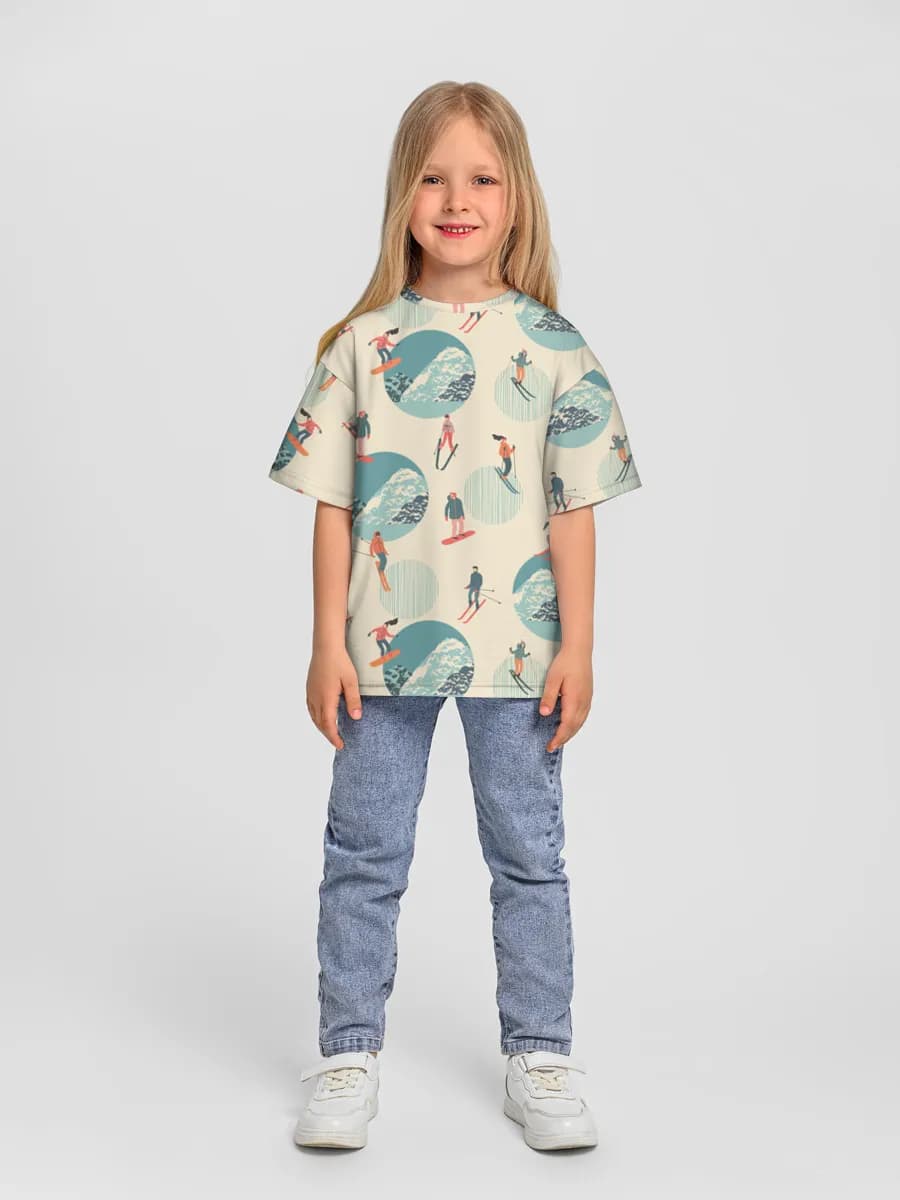 Children's T-shirt. Oversized