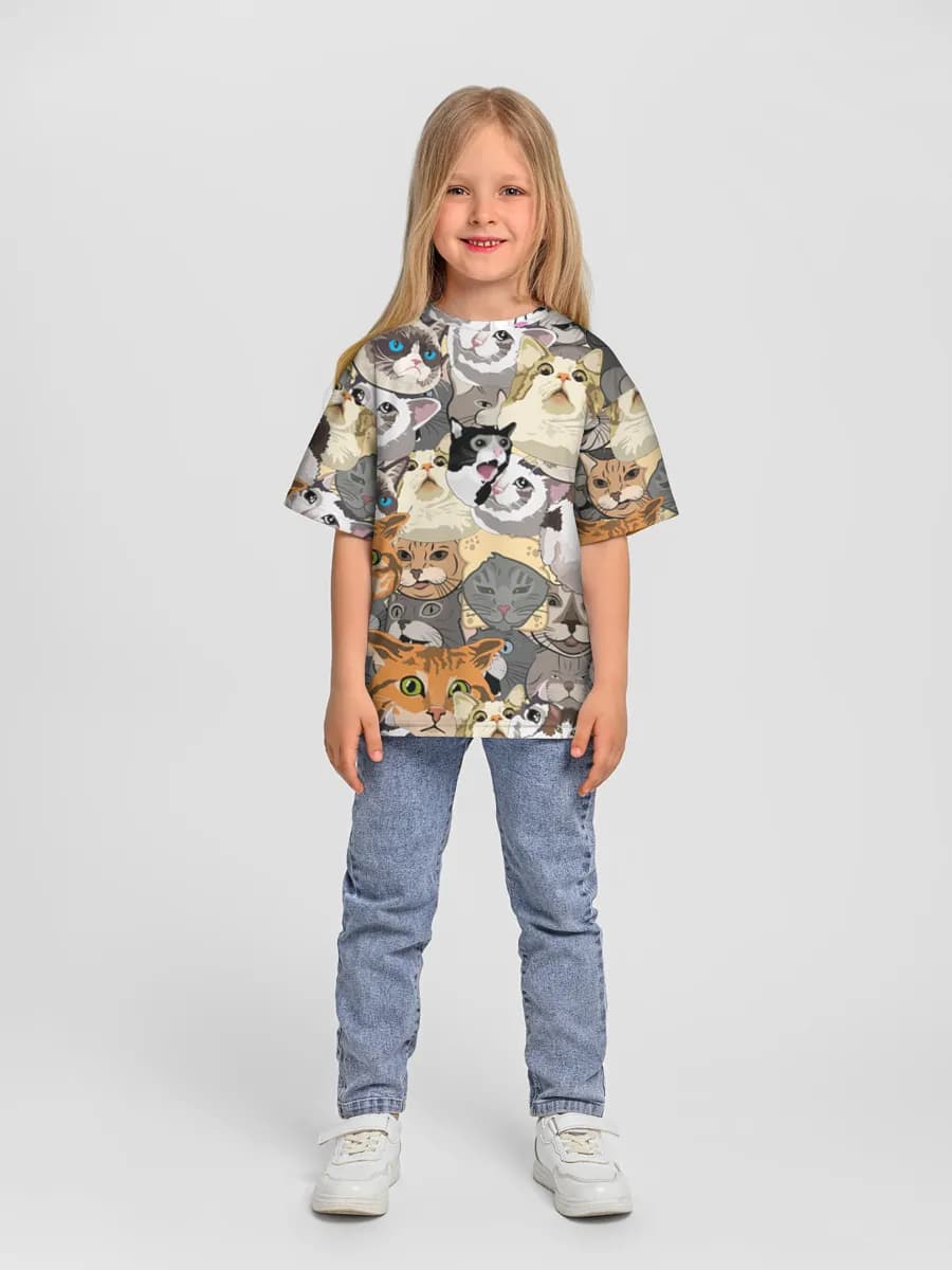 Children's T-shirt. Oversized