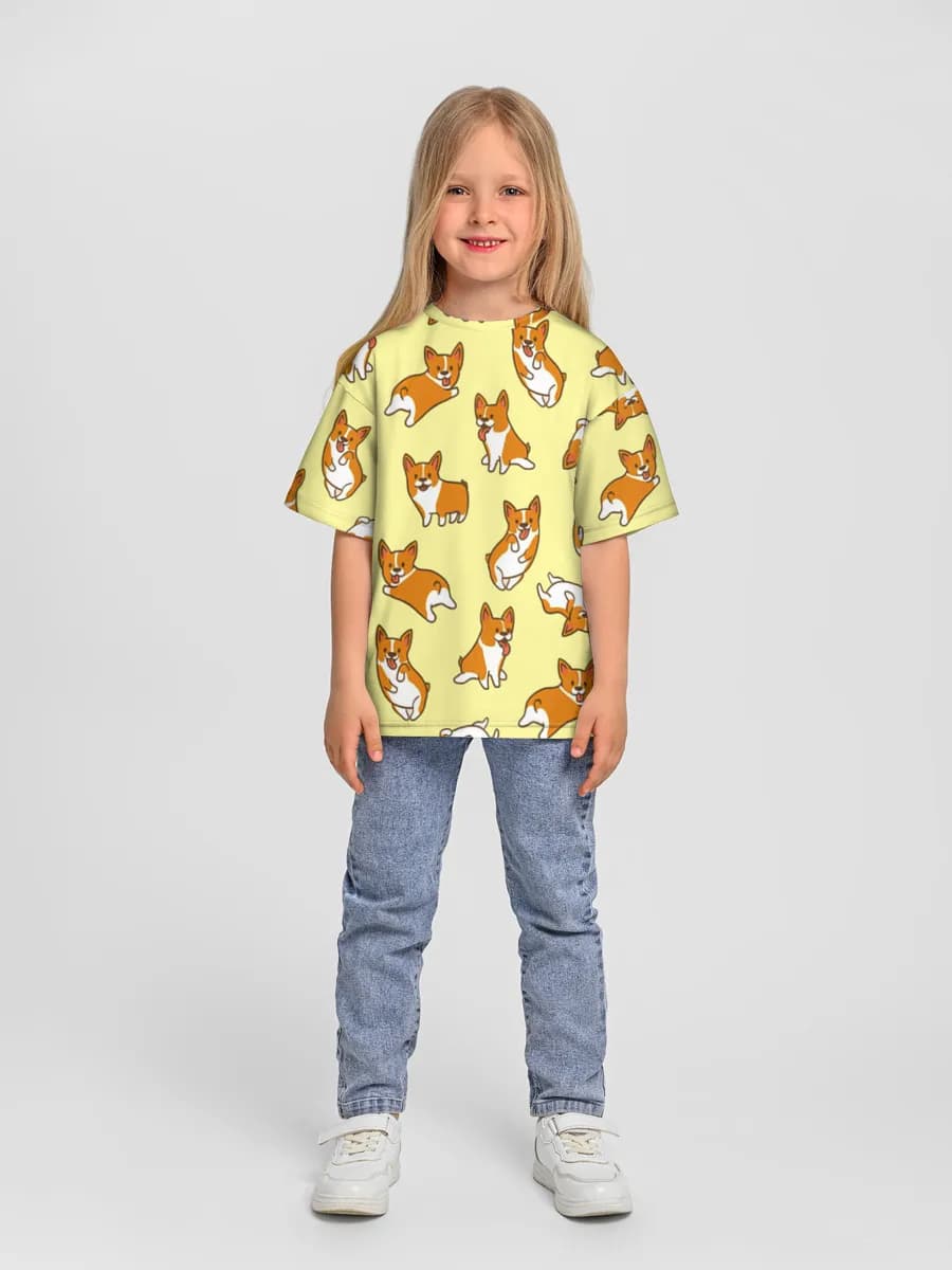 Children's T-shirt. Oversized
