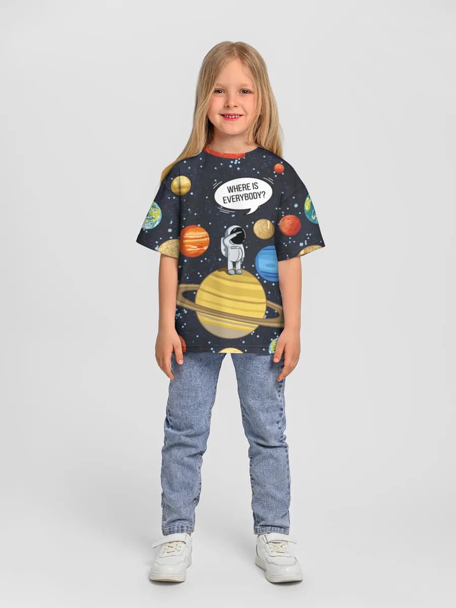 Children's T-shirt. Oversized