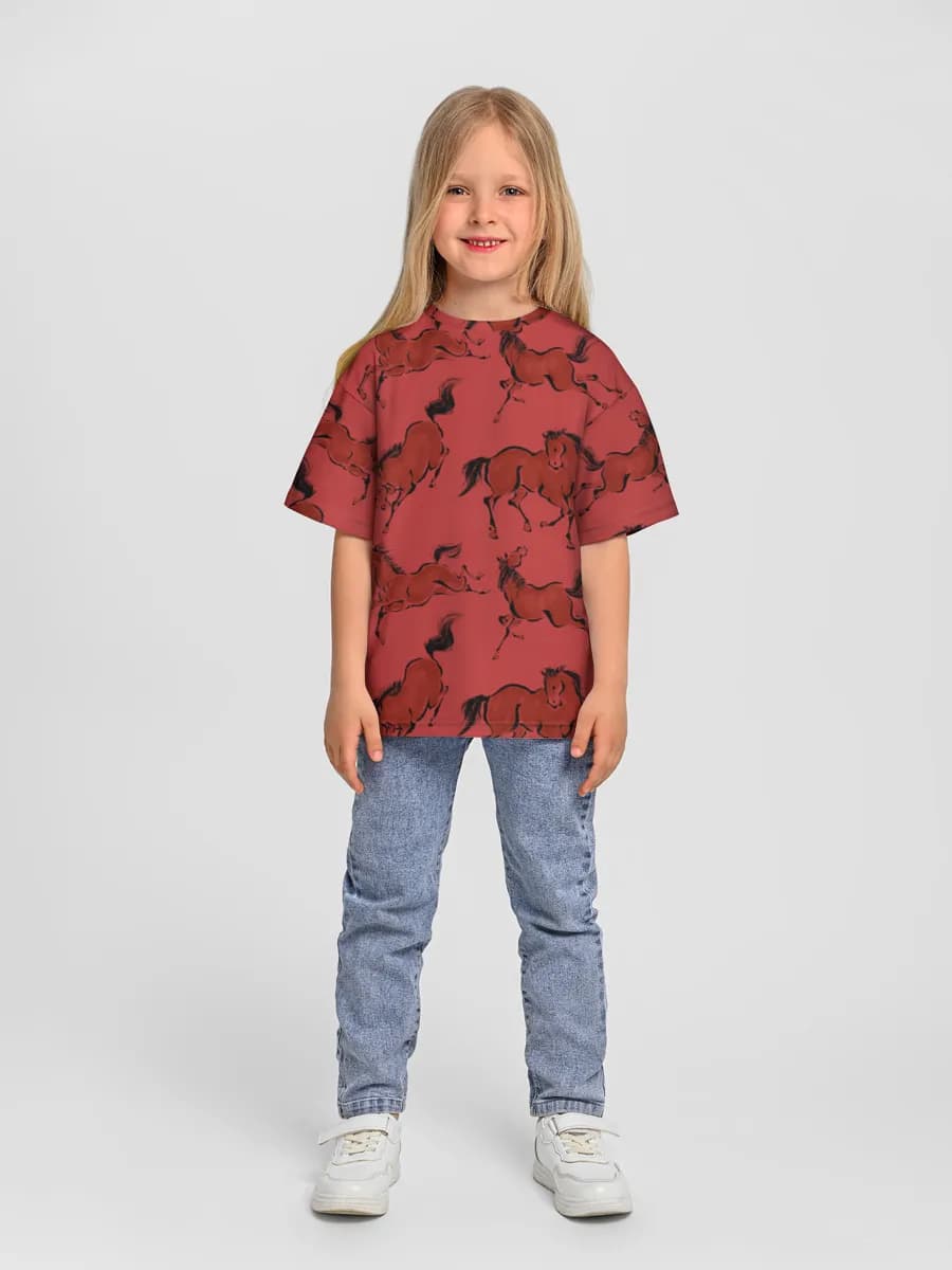 Children's T-shirt. Oversized