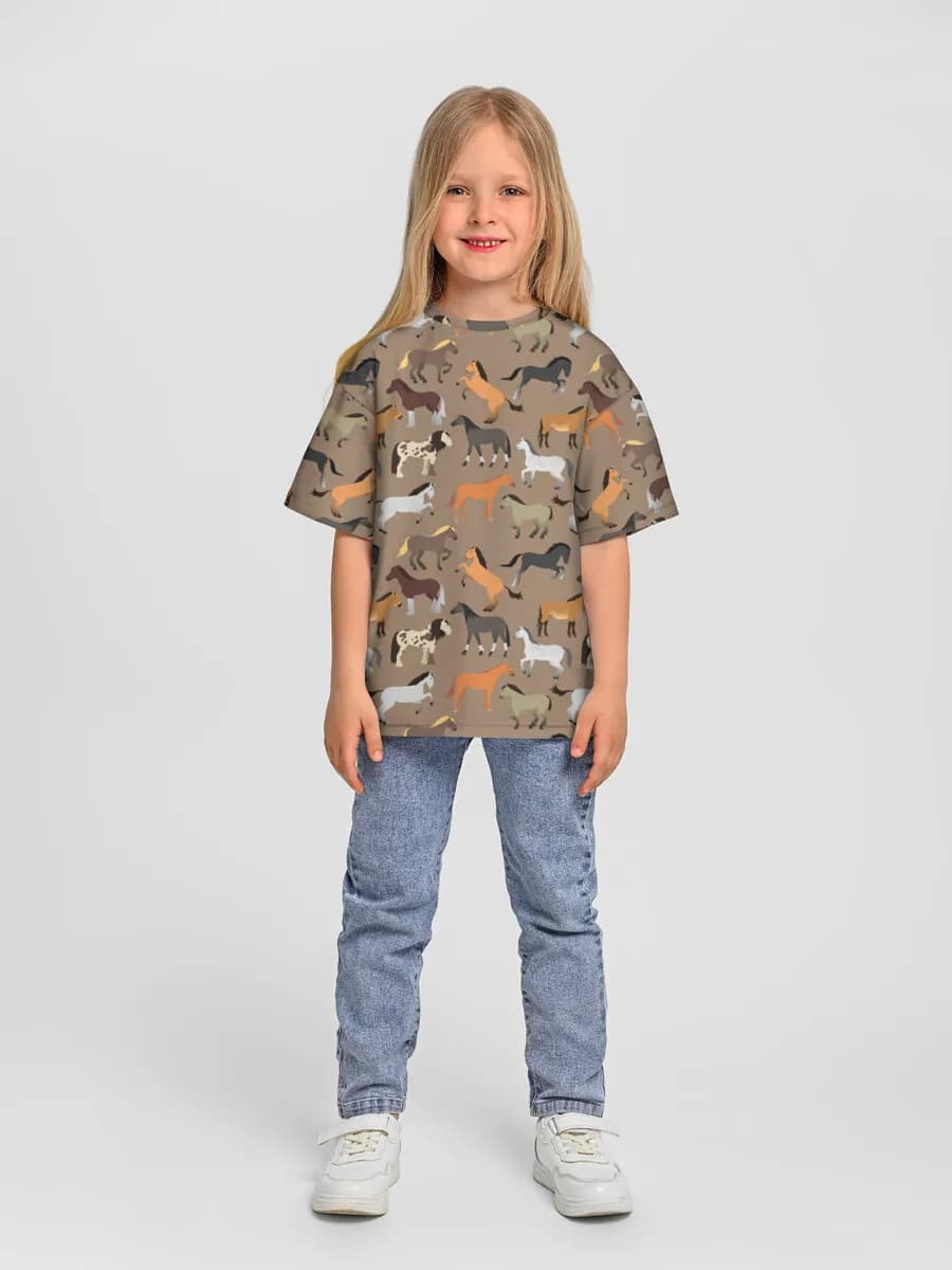 Children's T-shirt. Oversized