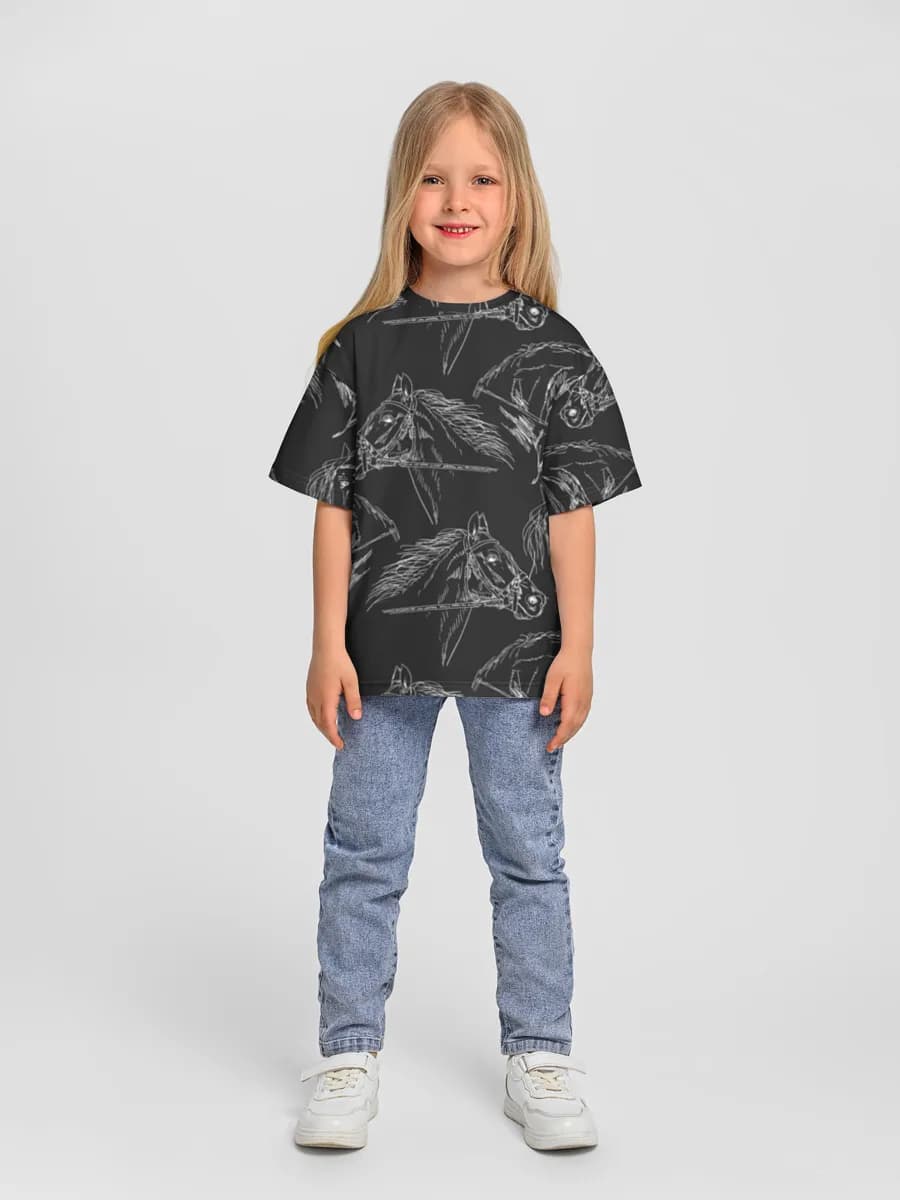 Children's T-shirt. Oversized