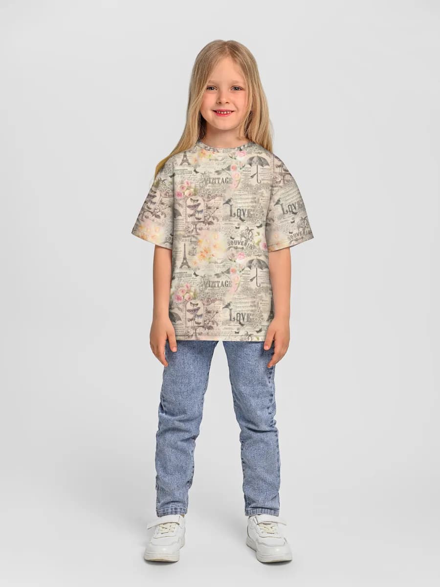 Children's T-shirt. Oversized