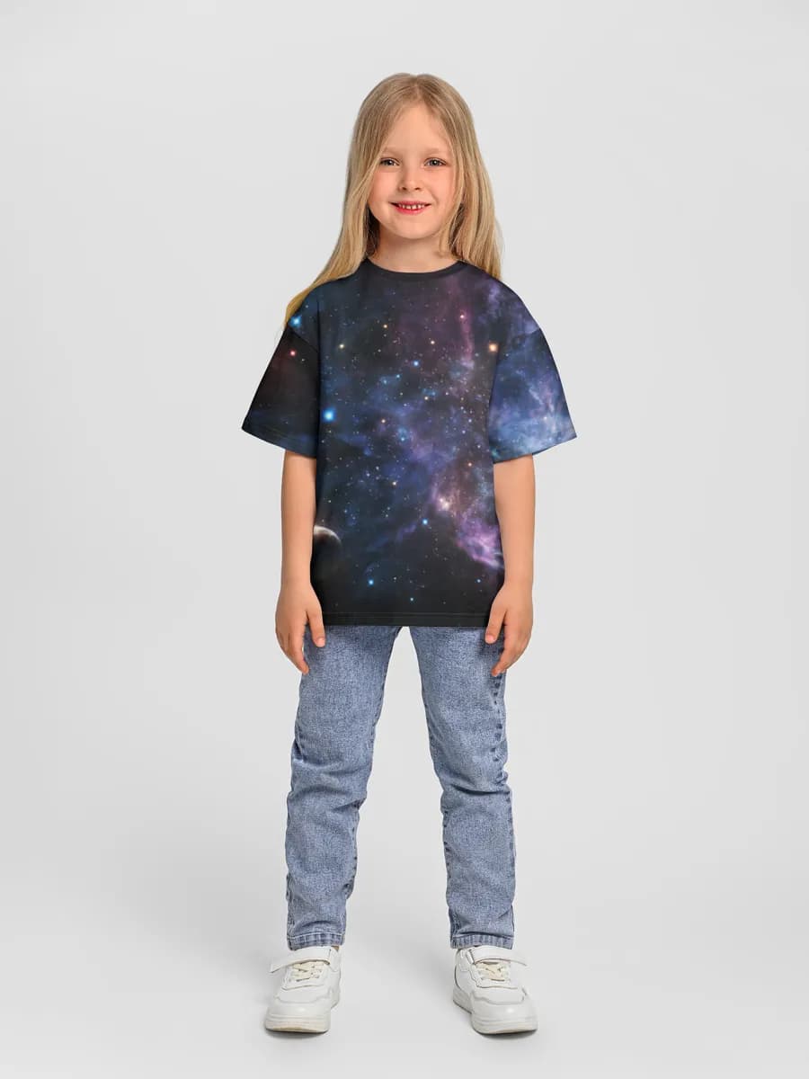 Cosmic Nebula Starfield