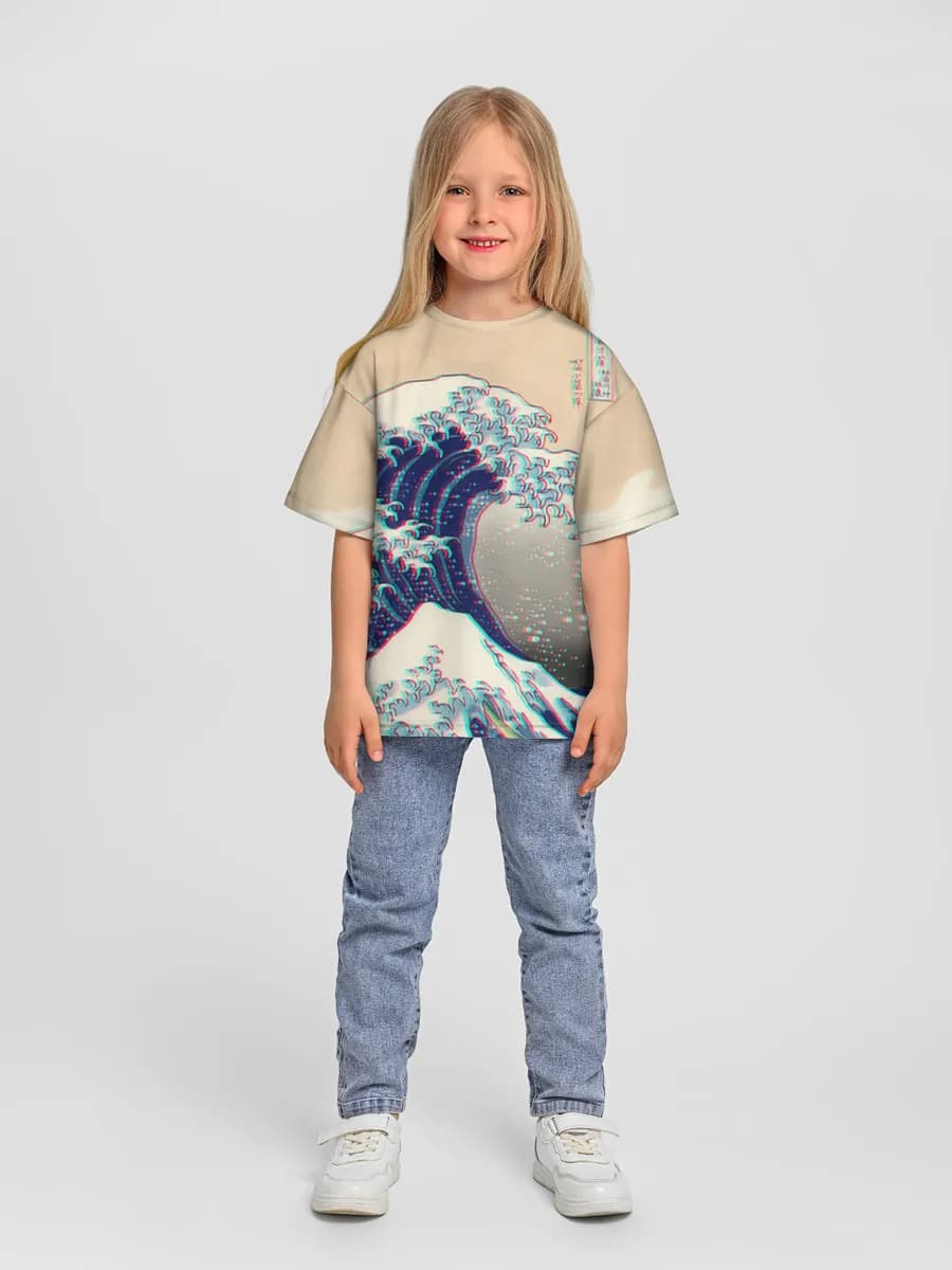 Children's T-shirt. Oversized