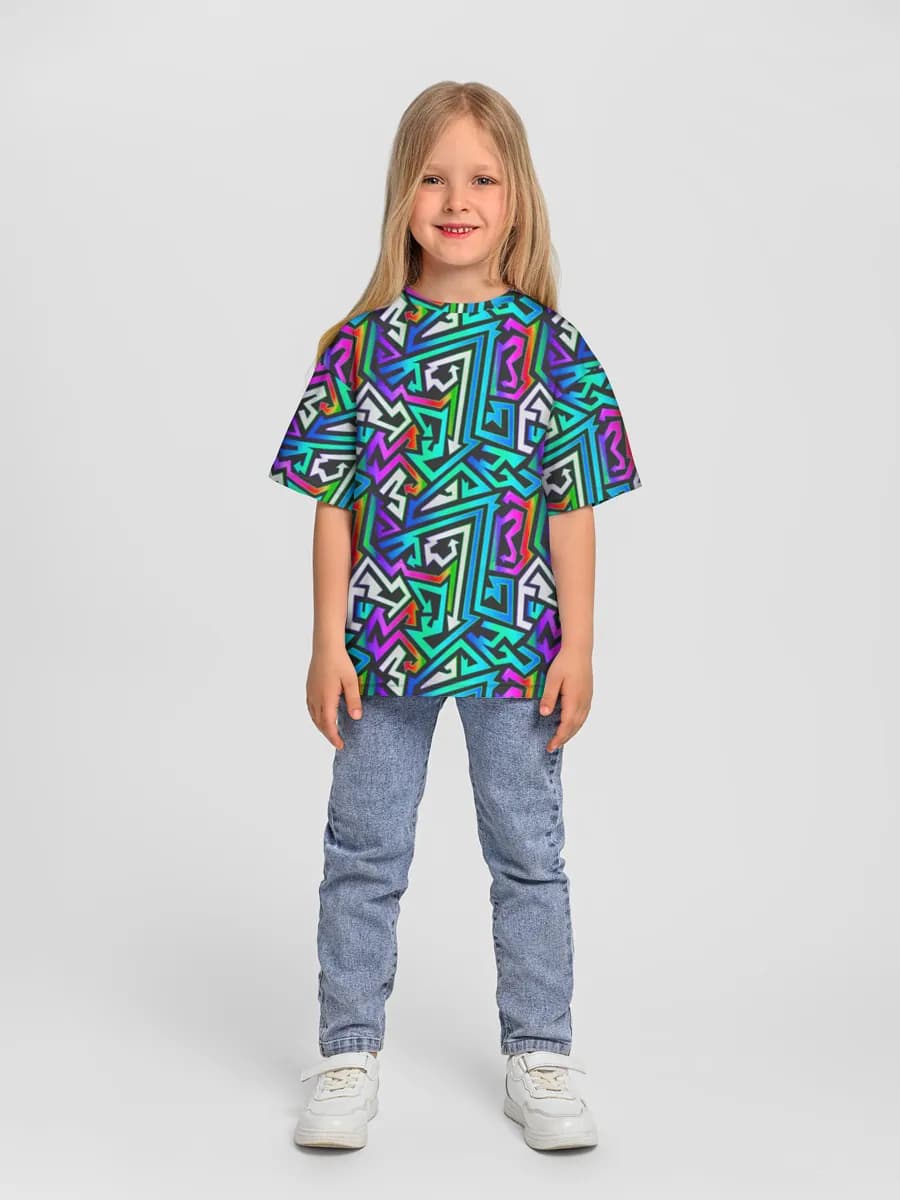 Children's T-shirt. Oversized
