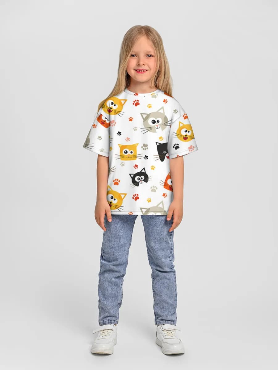 Children's T-shirt. Oversized
