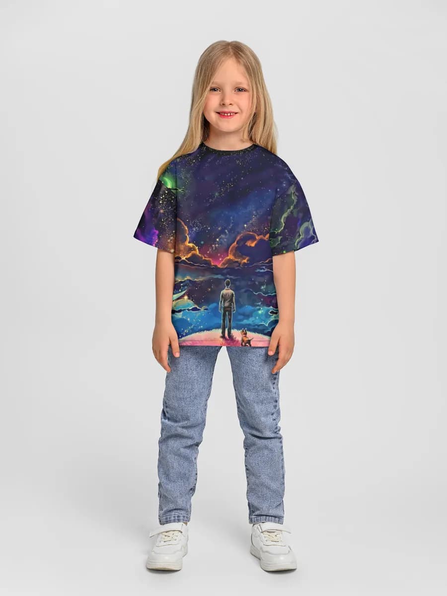 Children's T-shirt. Oversized