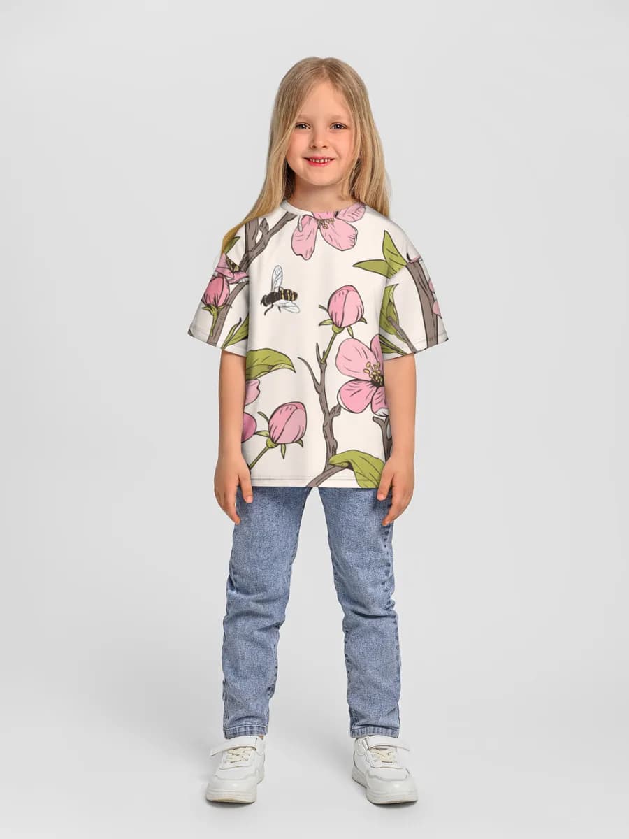 Children's T-shirt. Oversized