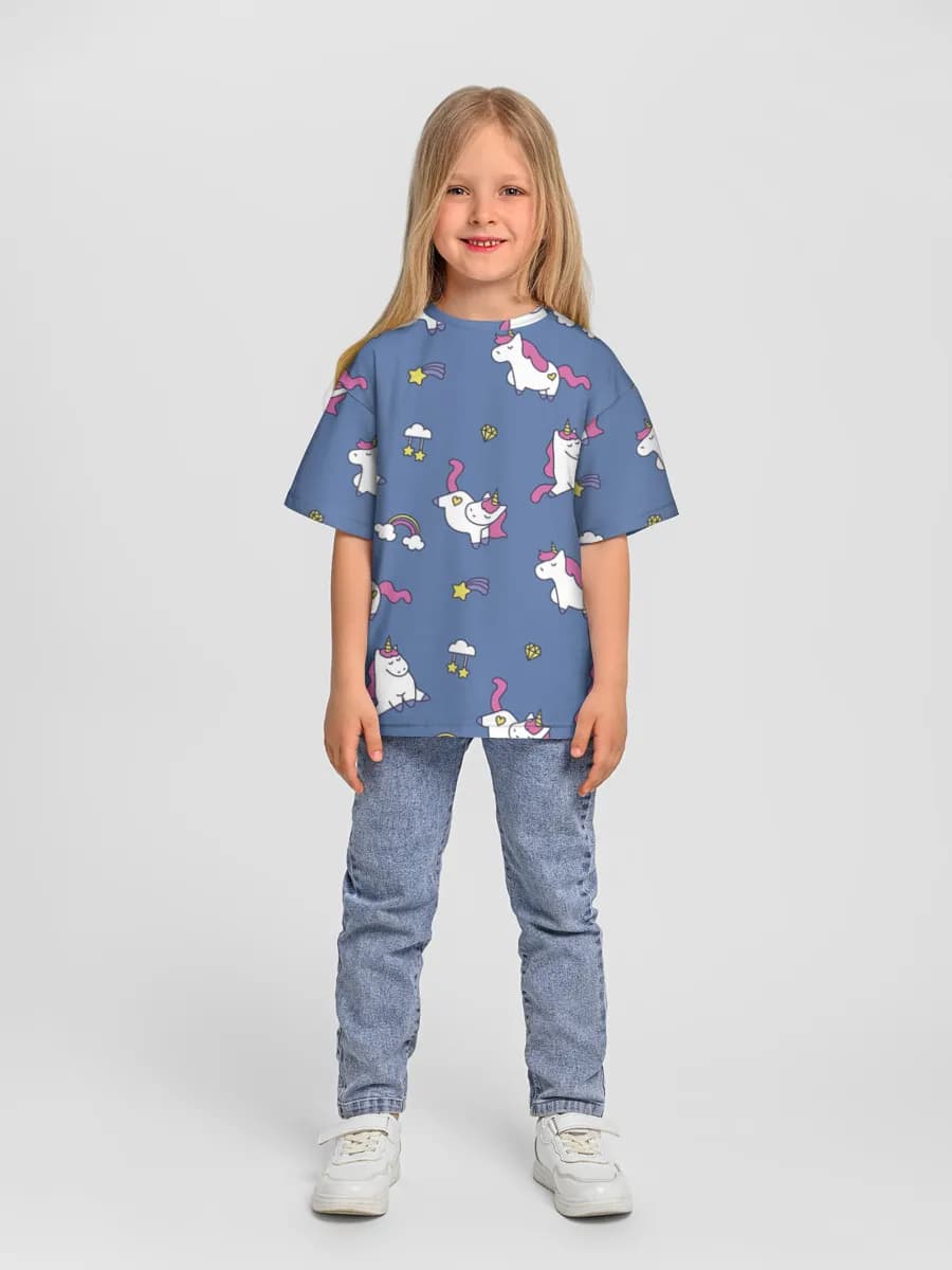 Children's T-shirt. Oversized