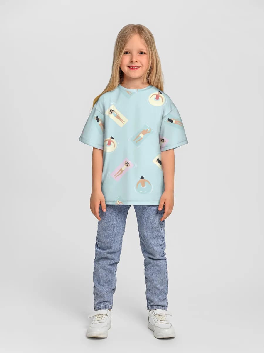 Children's T-shirt. Oversized