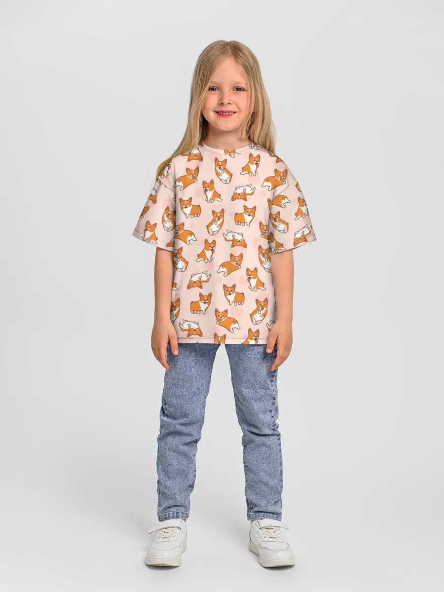 Children's T-shirt. Oversized