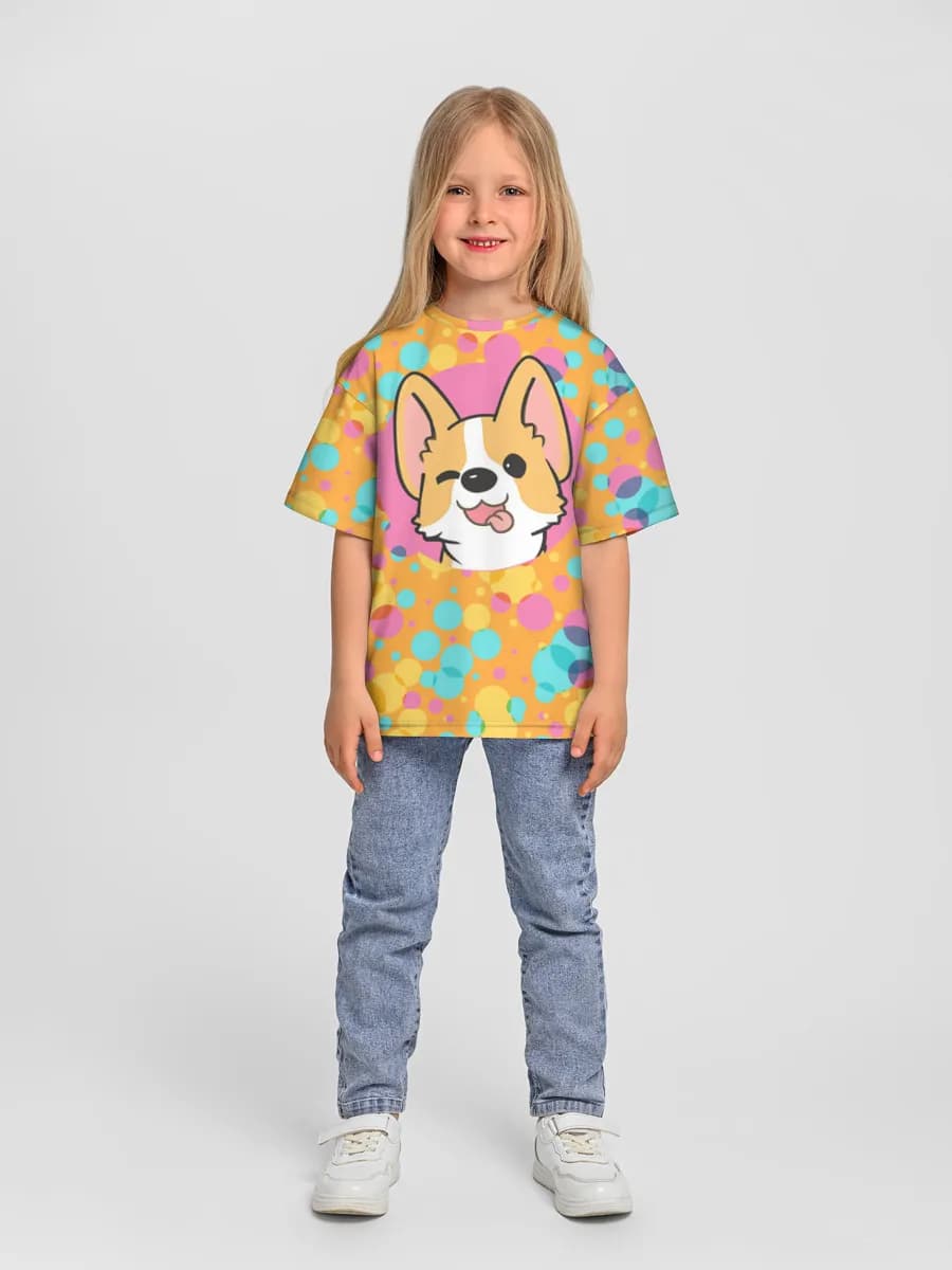 Children's T-shirt. Oversized