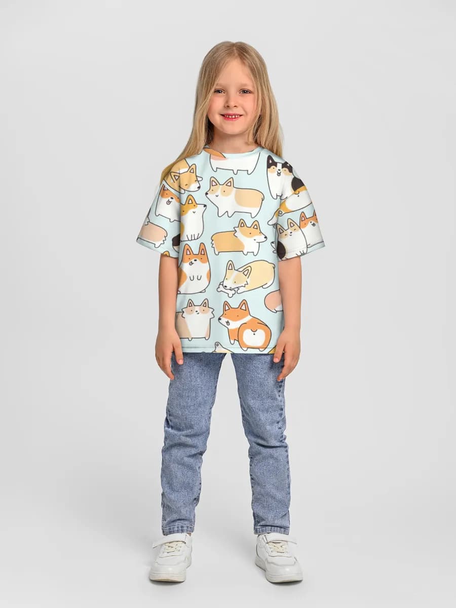 Children's T-shirt. Oversized