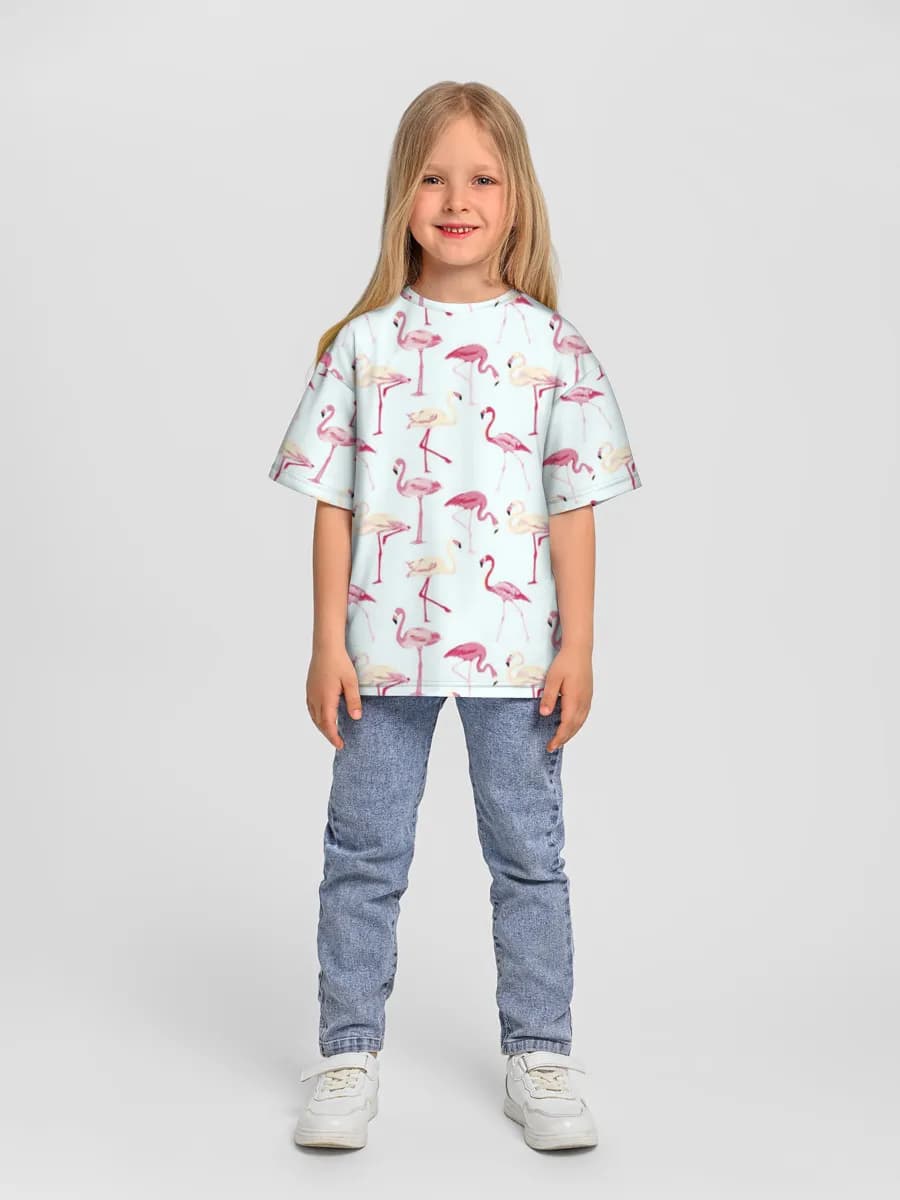 Pastel Pink Flamingos